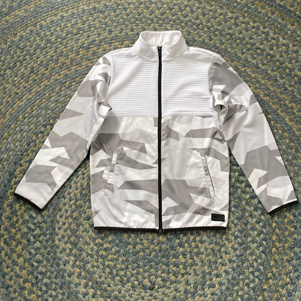 Boys  MSK Michael Strahan camo track jacket M 10/12
